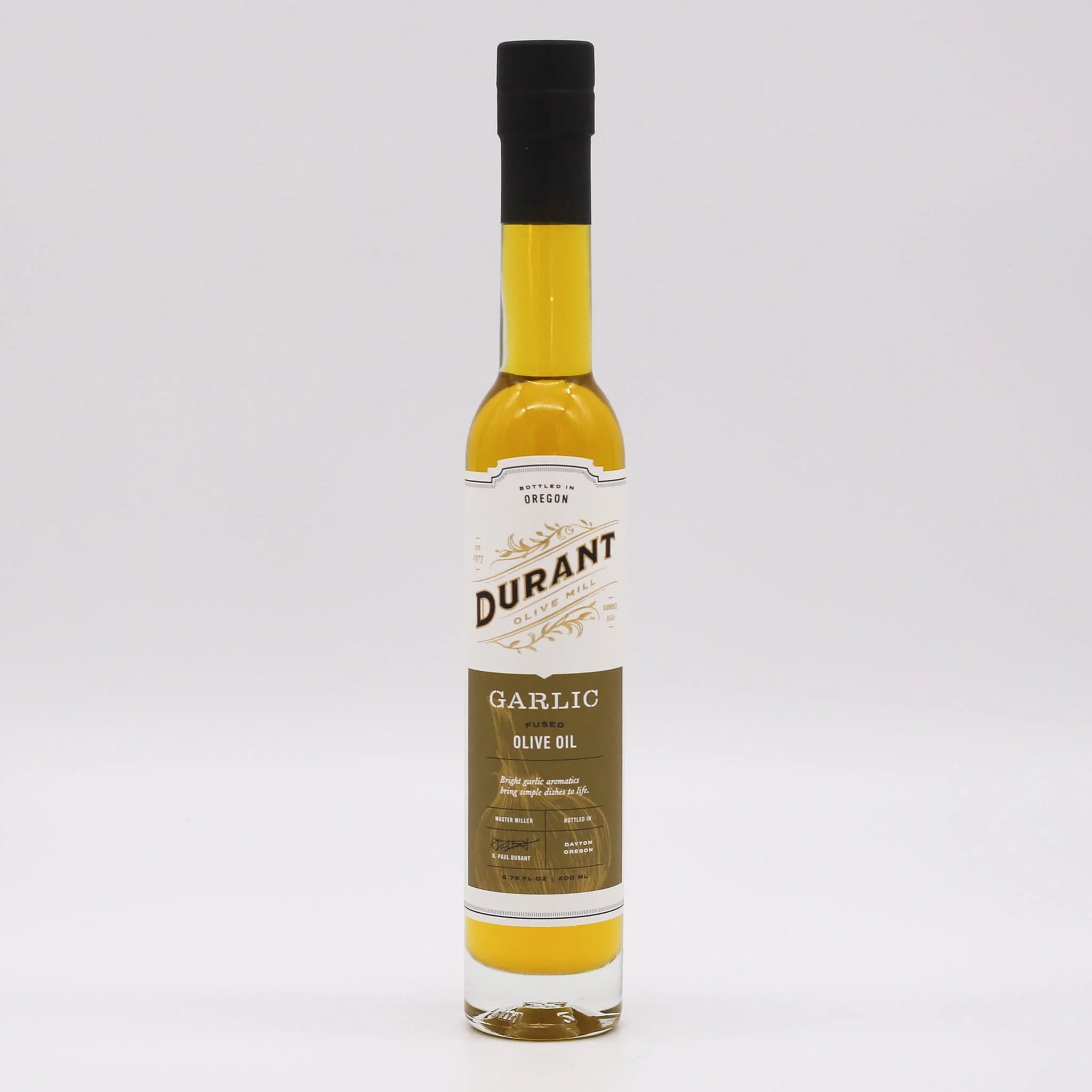 Durant Olive Oil - Garlic Fused 6.76oz