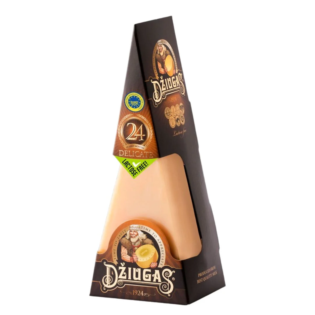 Džiugas Delicate Hard Cheese, Aged For 24 Months 180g/2pack
