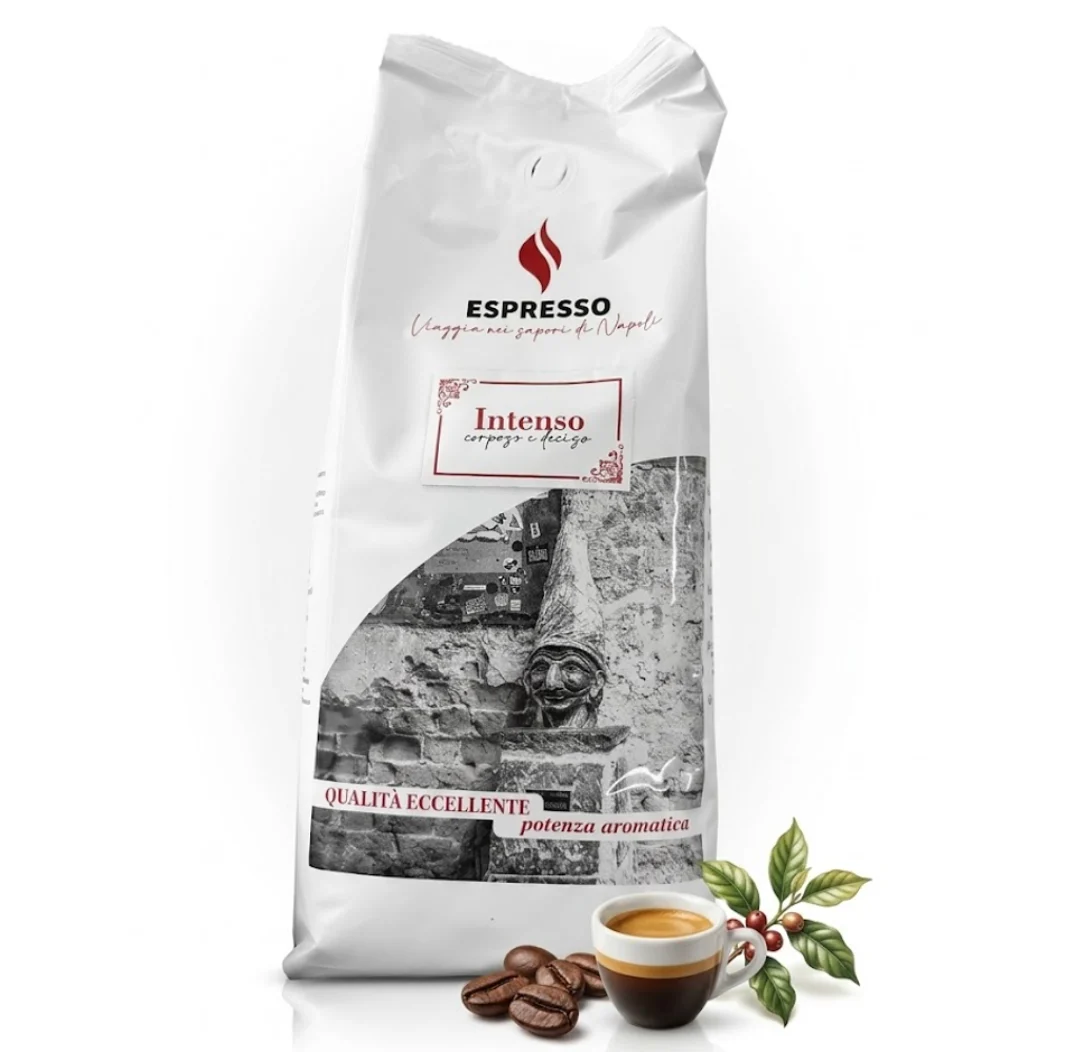 Napoli Espresso Intenso Artisanal Neapolitan Whole Bean Coffee 1000g