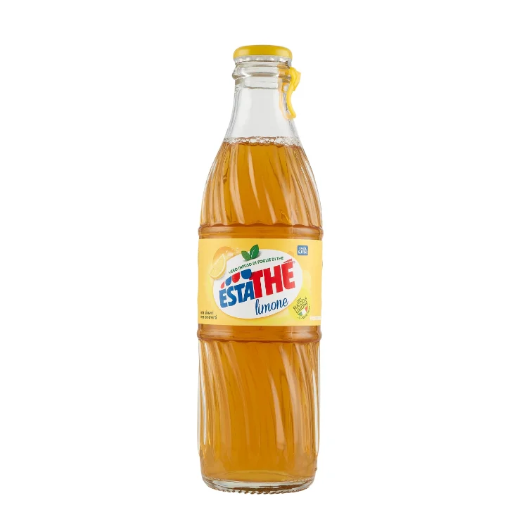 Estathe Lemon Italian Iced Tea in Glass Bottle 250 ml