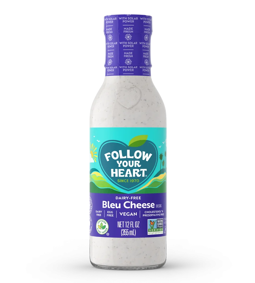 High Omega Vegan Bleu Cheese 12 Ounce Size - 6 Per Case.