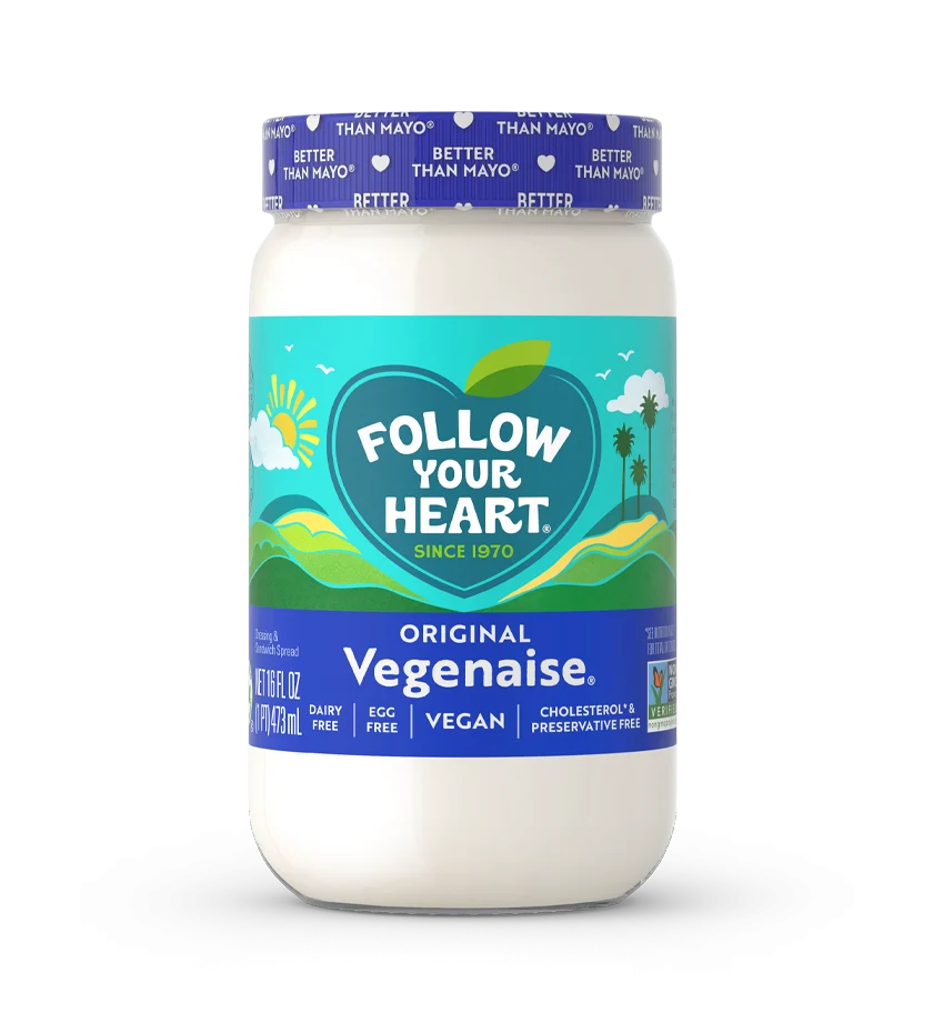 Original Vegenaise Vegan Mayo 16 Ounce Size - 6 Per Case.