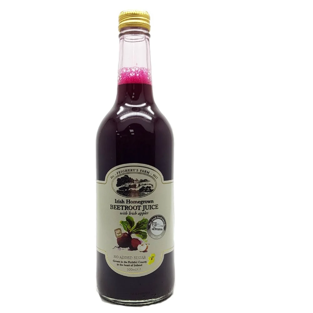 Feighery's Farm Irish Homegrown Beetroot Juice with Irish Apples 500ml