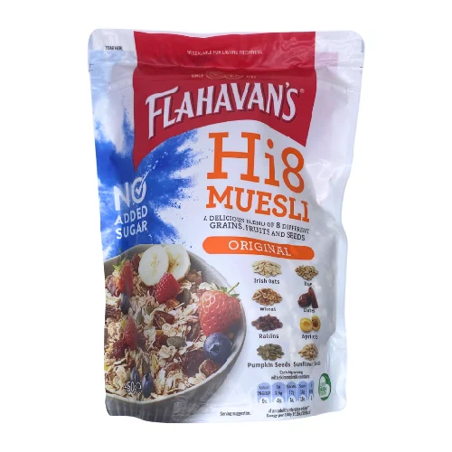 Flahavan's Hi8 Muesli Original No Added Sugar 450g