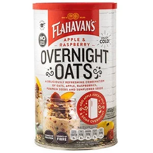 Flahavan's Overnight Oats Apple & Raspberry 450g