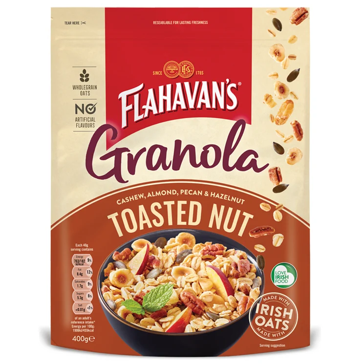Flahavan's Toasted Nut Granola 400g