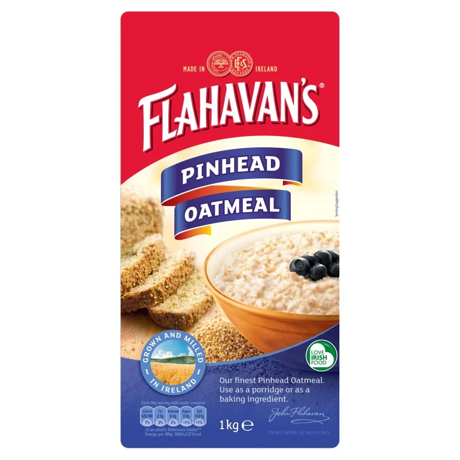 Flahavan's Pinhead Oatmeal 1kg