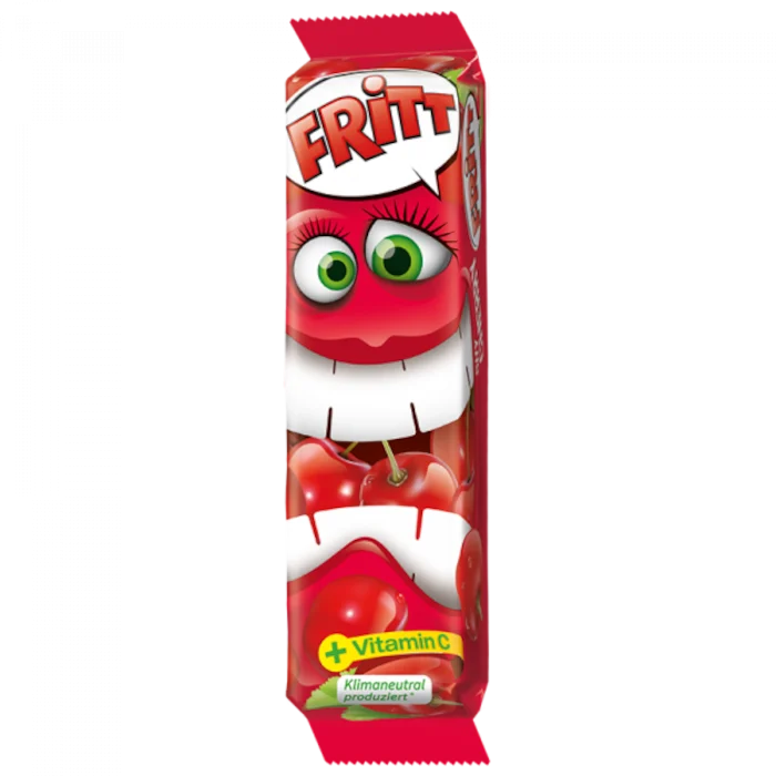 FRITT Kirsche Kaubonbonstreifen 70g / 2.46oz
