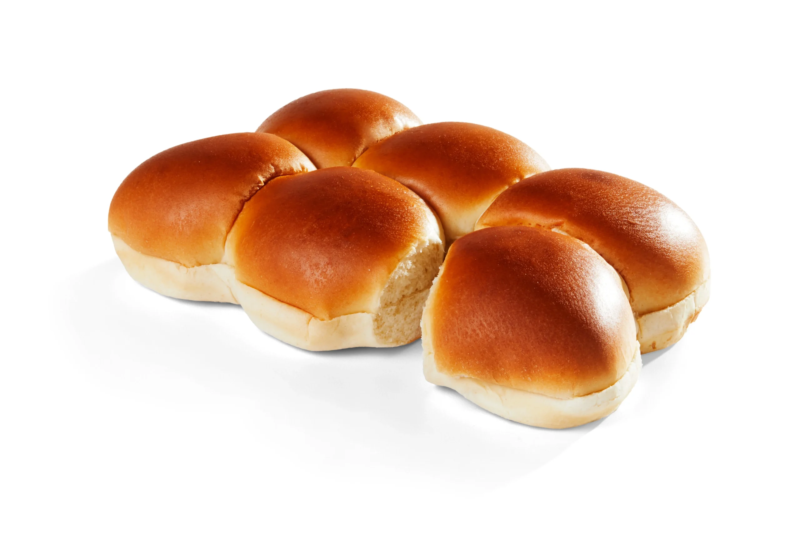 Klosterman 5 Inch White Slider Bun With Shine 144 Each - 1 Per Case.