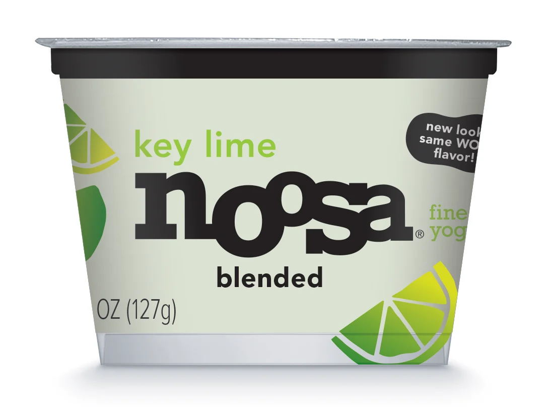 Noosa Yoghurt Key Lime 4.5 Ounce Size - 6 Per Case.