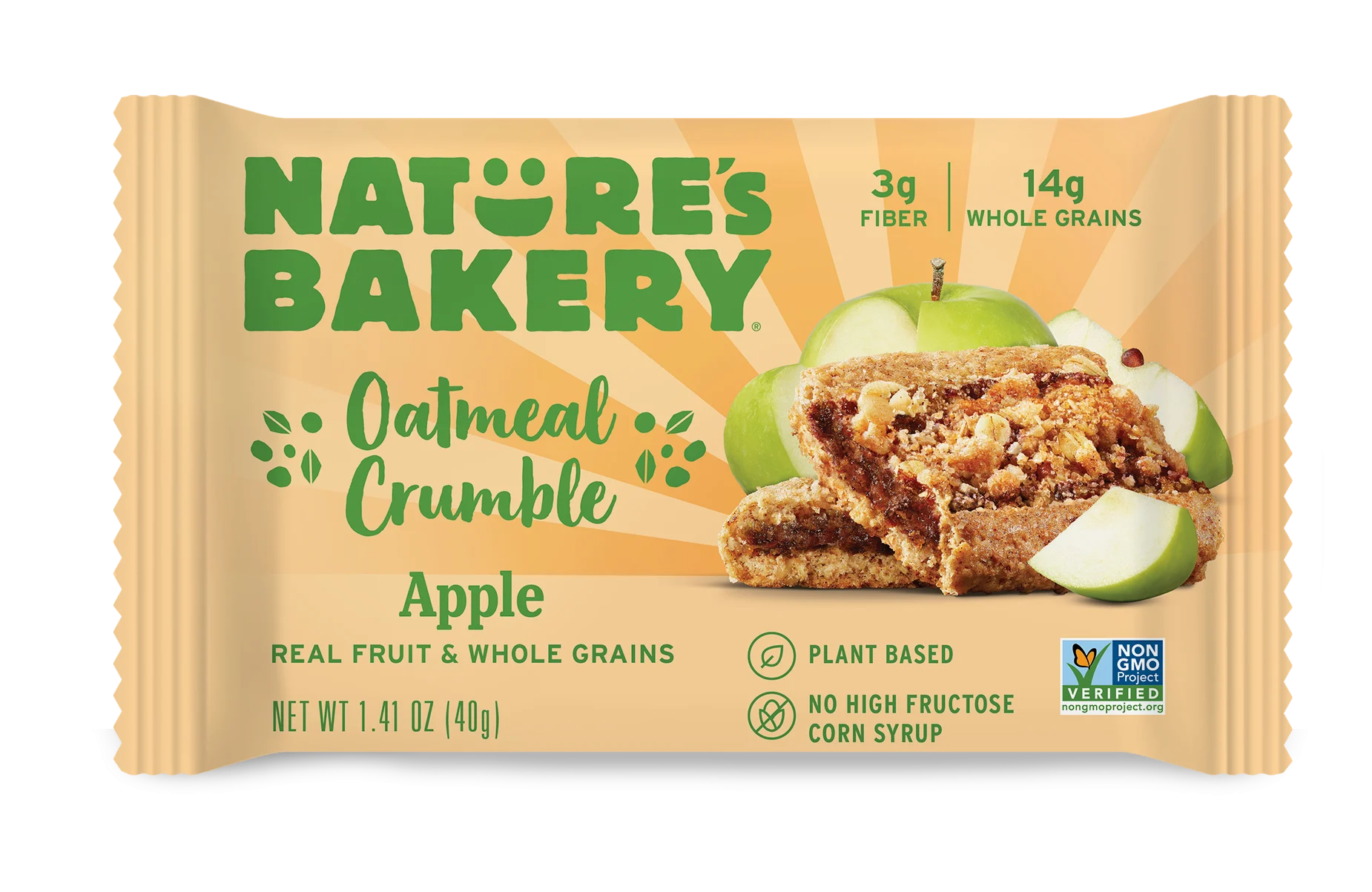 Oatmeal Crumble Apple Master 1.41 Ounce Size - 84 Per Case.
