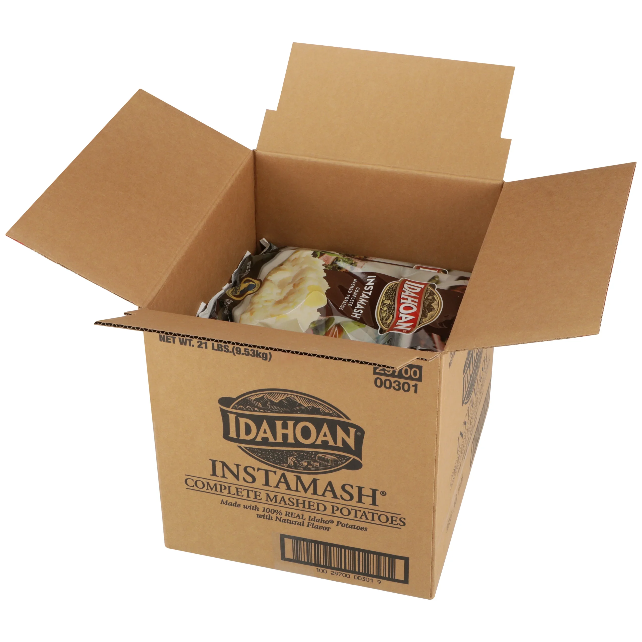 Idahoan Flakes Instamash Mashed Potatoes Mix Hs 28 Ounce Size - 12 Per Case.