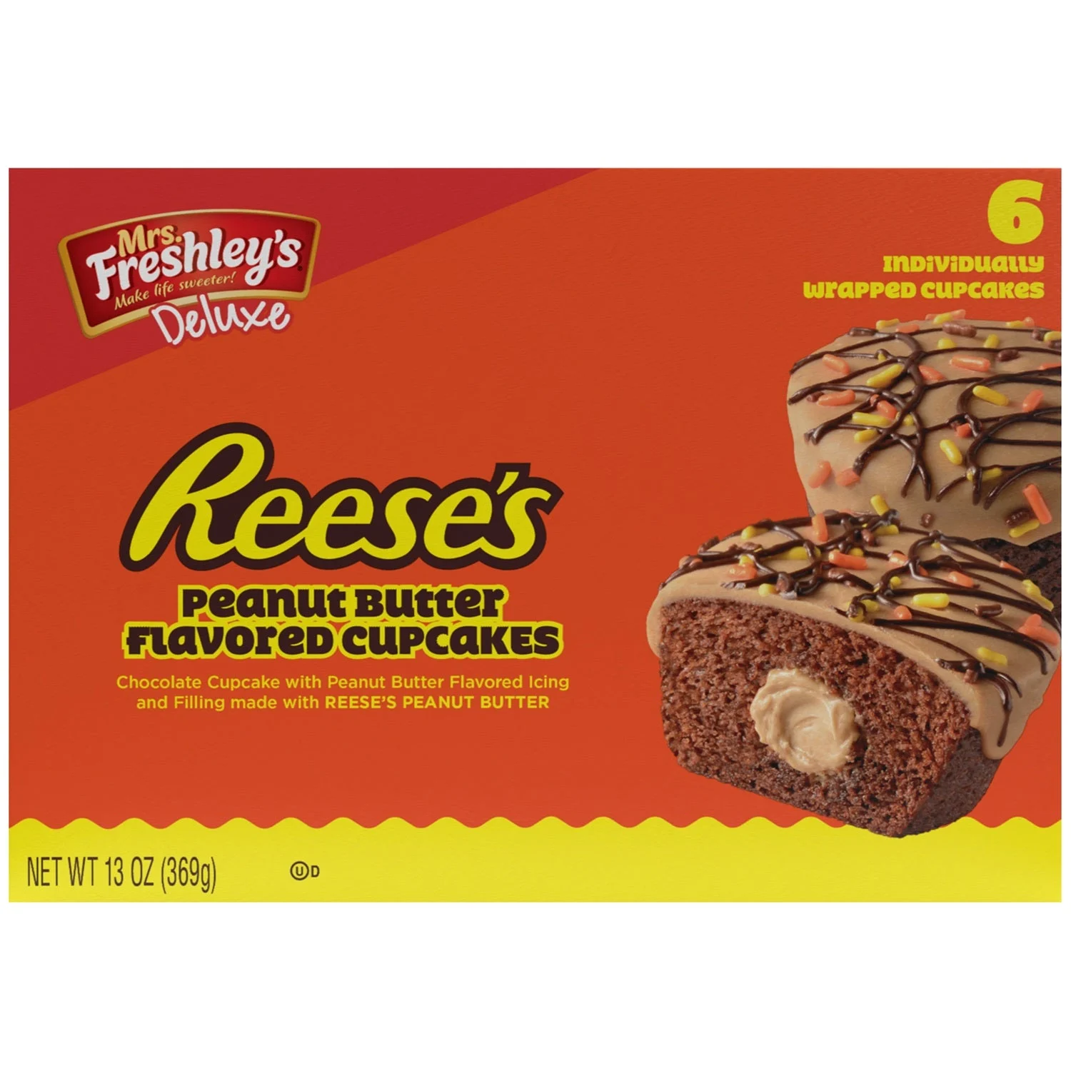 Mrs. Freshley's Mp Reeses Cpck Npredrsc 13 Ounce Size - 8 Per Case.