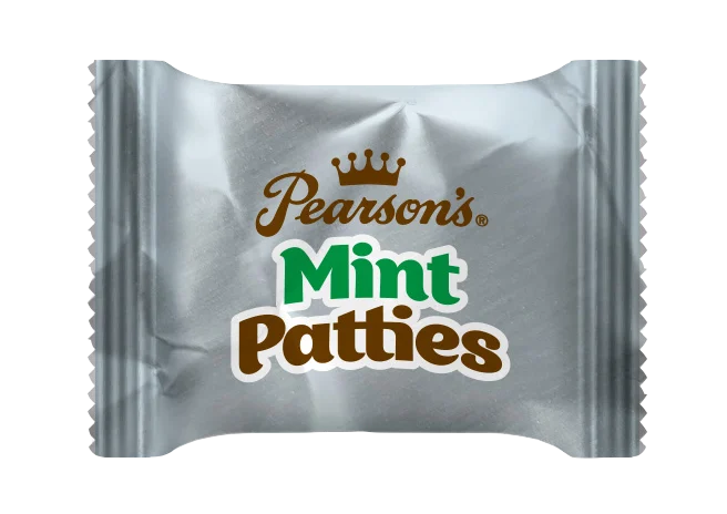 Mint Pattie Jar 4 Pound Each - 6 Per Case.