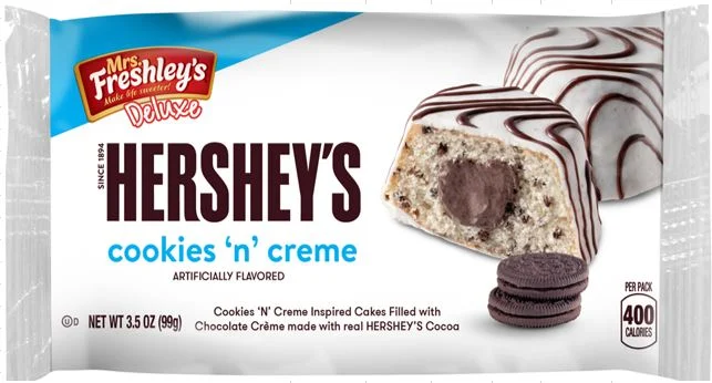 Mrs. Freshley's Her Cookies and Cream Cakes Npred@rsc 48 Each - 48 Per Case.