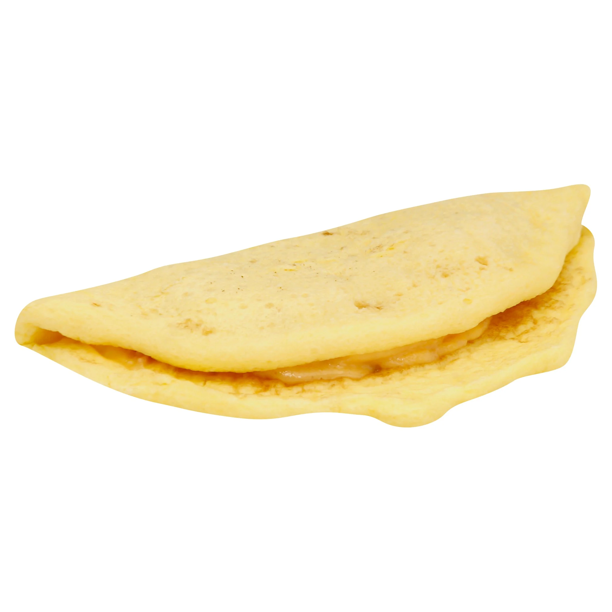 Papetti's Fully Cooked 6 Inch  3 Inch  Singlefoldomelet Filled With Cheddar Cheese With Medium 3.5 Ounce Size - 72 Per Case.