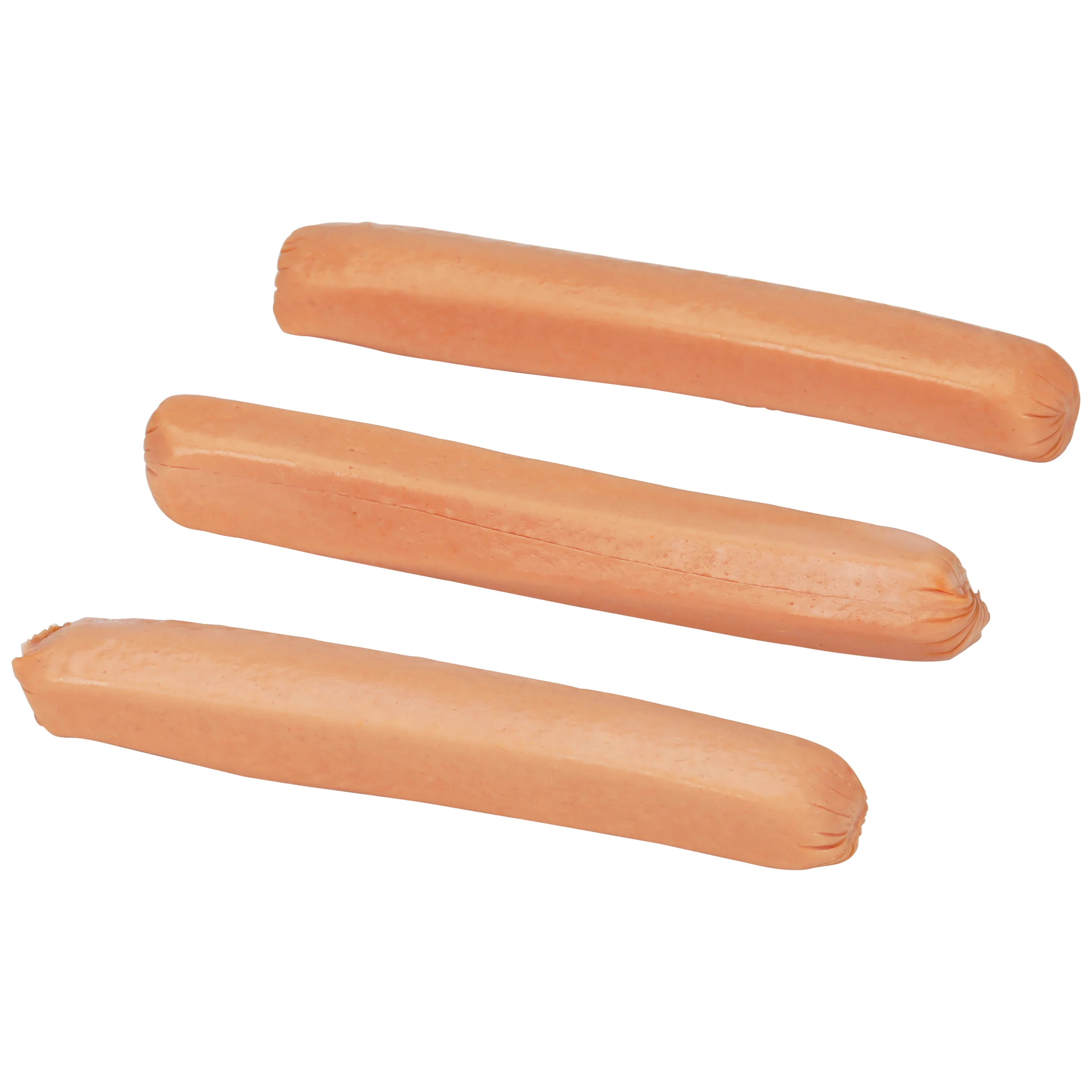 Hot Dog All Meat 6 Inch Child Nutrition 5 Pound Each - 2 Per Case.