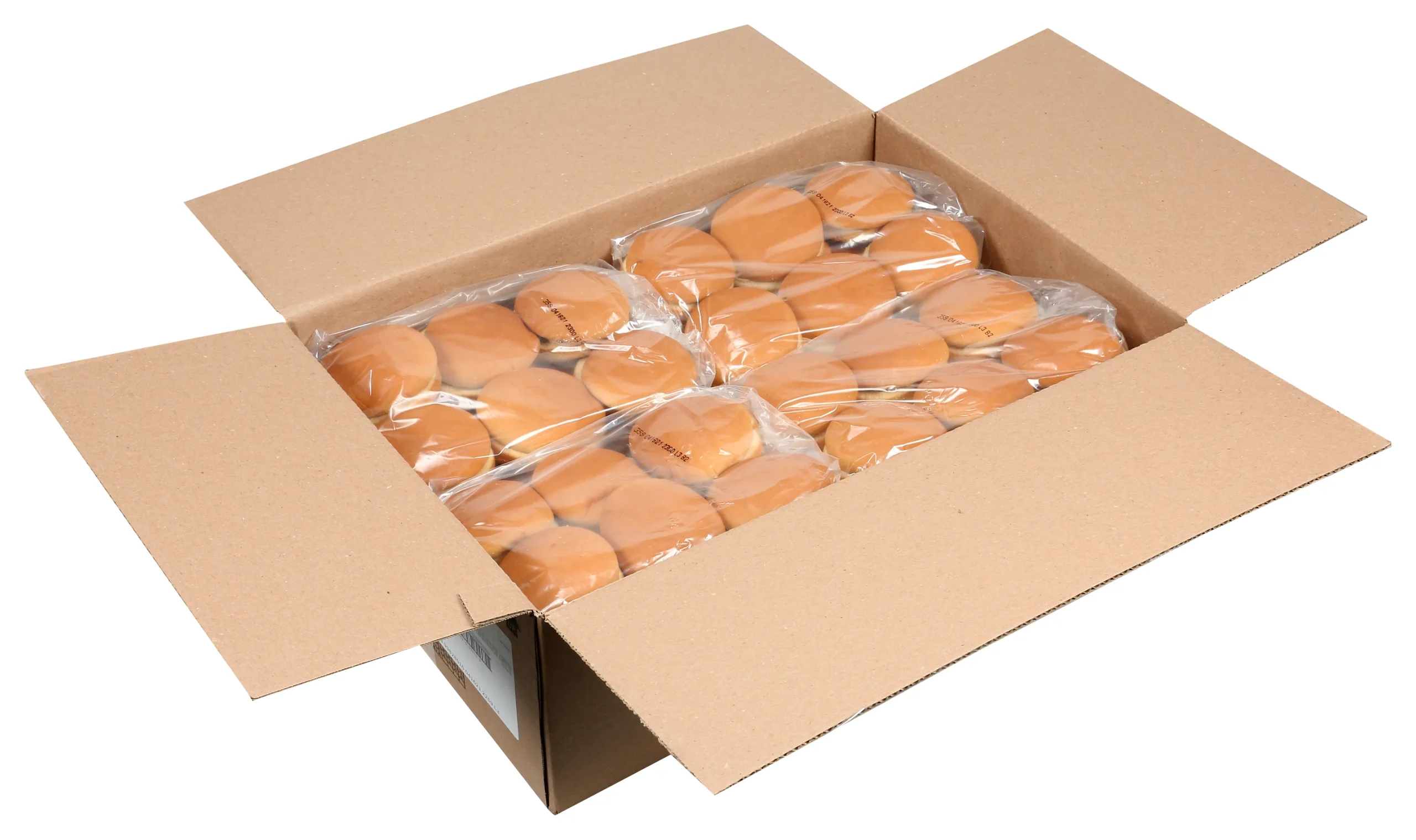 Fspl Baker's Select 4 Inch Ham White Whole Grain Slice 25 Ounce Size - 1 Per Case.