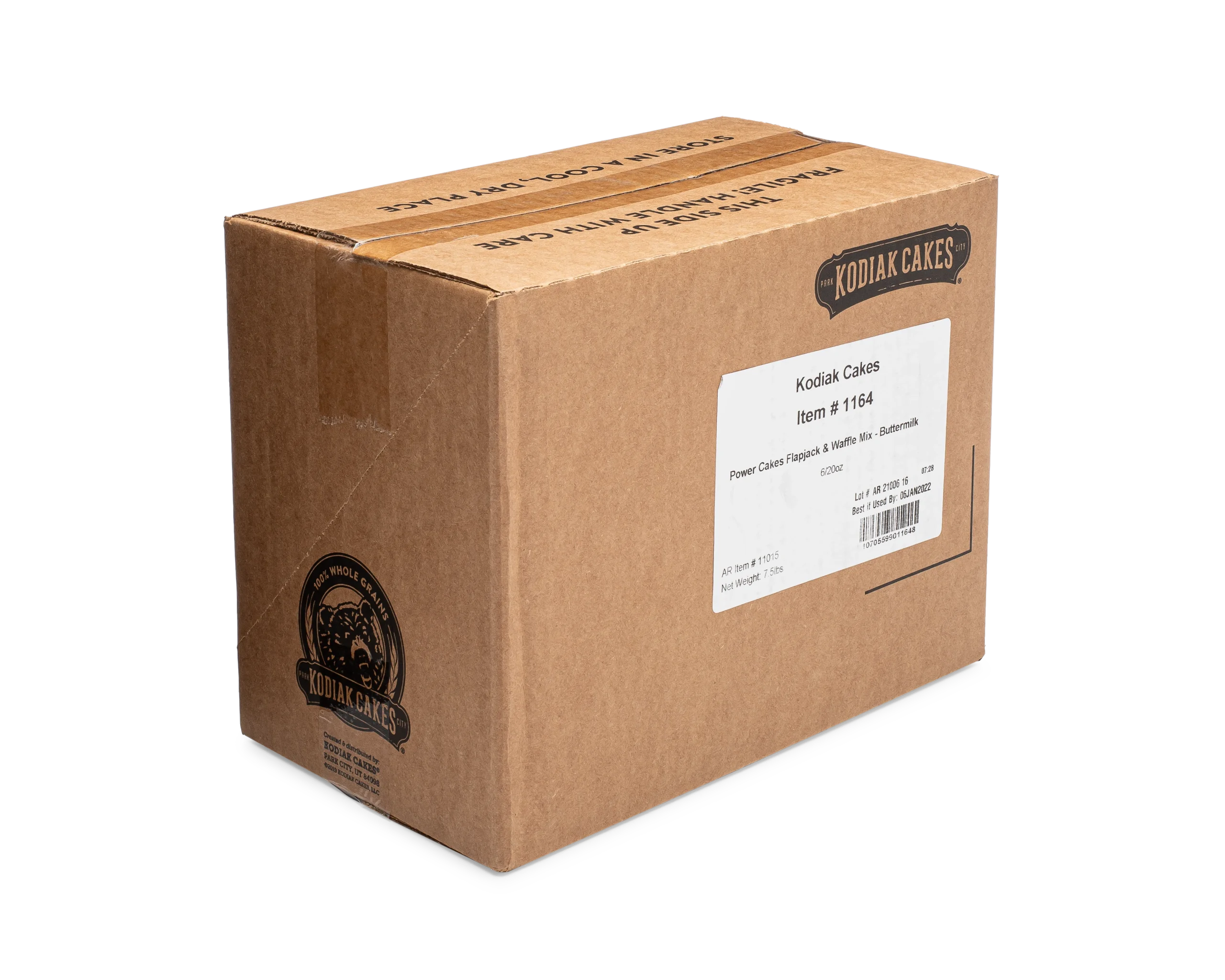 Kodiak Cakes Buttermilk Power Cakes 20 Ounce Size - 6 Per Case.