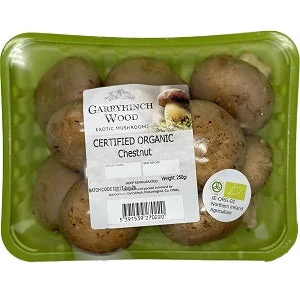 Garryhinch Wood Organic Chestnut Mushroom 250g