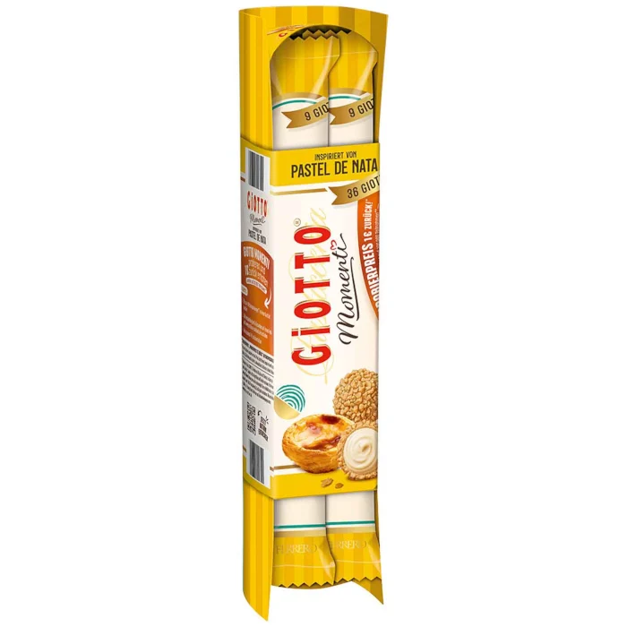 Ferrero Giotto Momenti Pastel de Nata Mini-Gebäckkugeln 154g