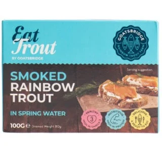 Goatsbridge Smoked Rainbow Trout in Spring Water 100g