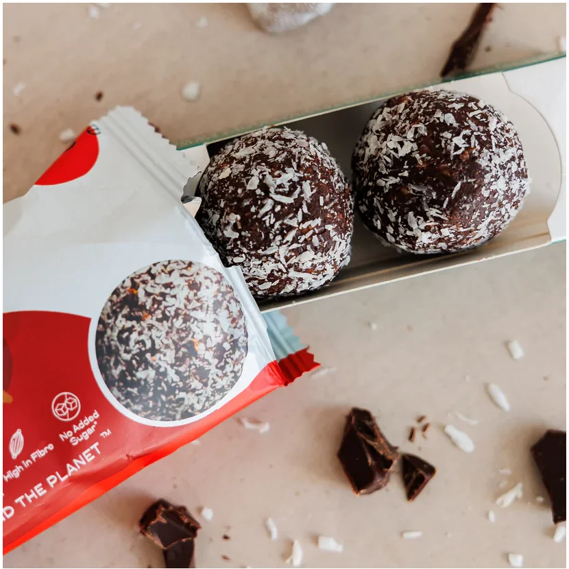 Green Fingers Family Chocolate Brownie Energy Balls Snack Pack 50g
