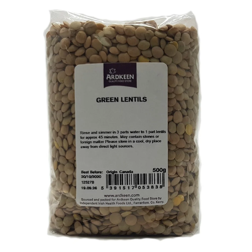 Green Lentils 500g