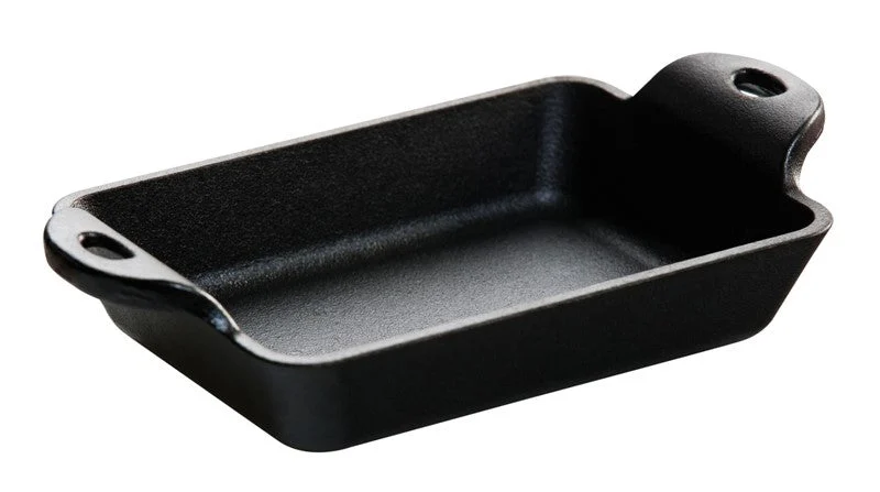 Lodge Cast Iron Rectangular Mini Server 1 -6 Ea
