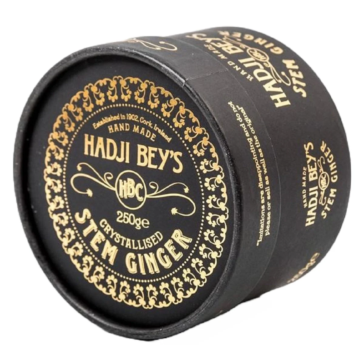 Hadji Bey's Crystallised Stem Ginger 250g