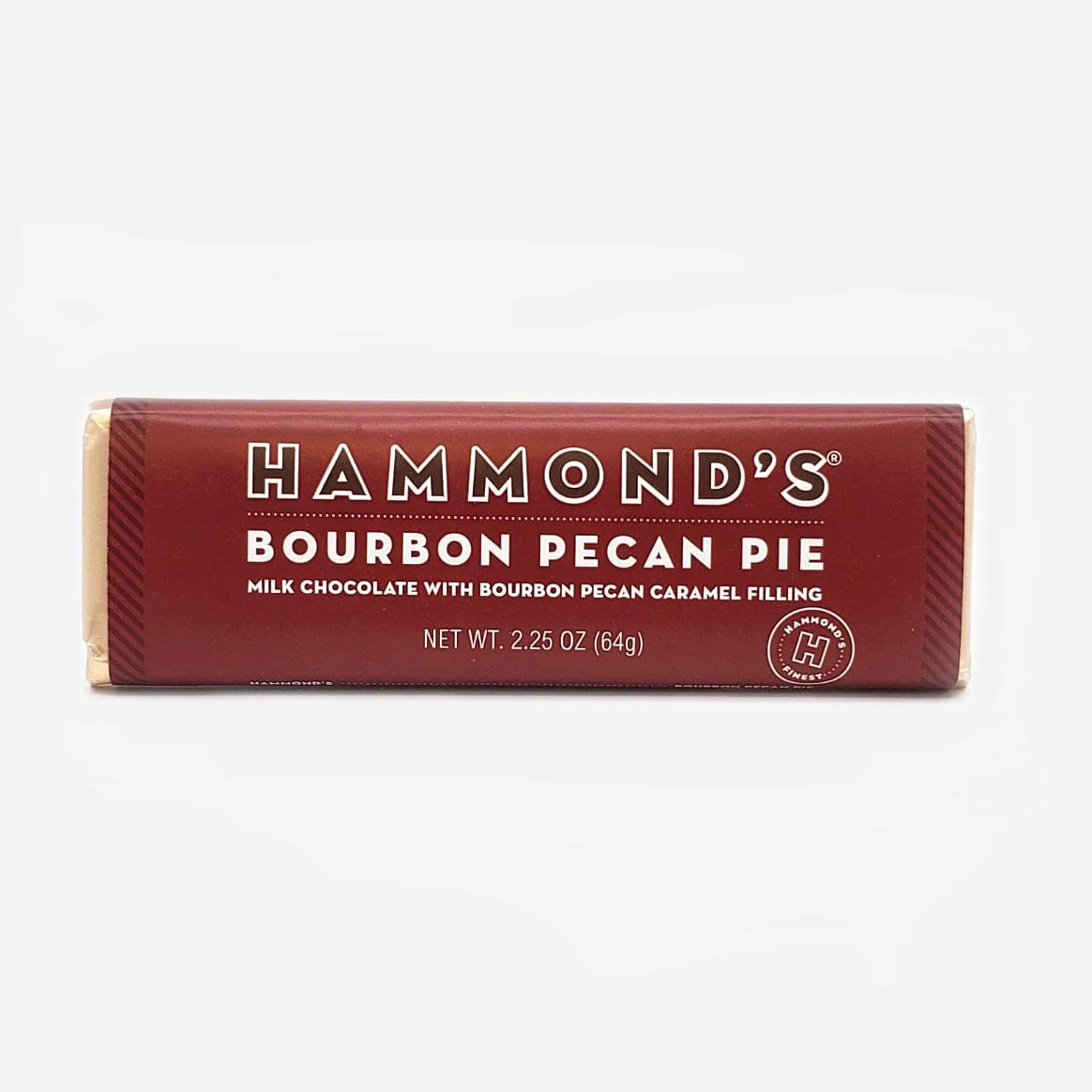 Hammond's Bourbon Pecan Pie Milk Chocolate Bar 2.25oz