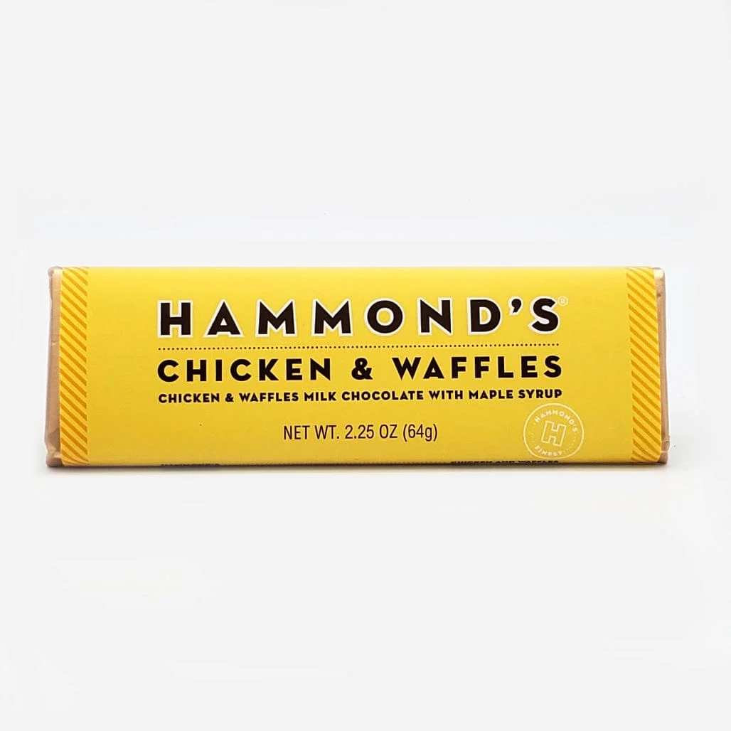 Hammond's Chicken & Waffles Milk Chocolate Bar 2.25oz
