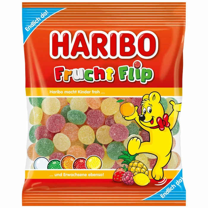 HARIBO Frucht Flip Fruchtgummi 160g / 5.64oz