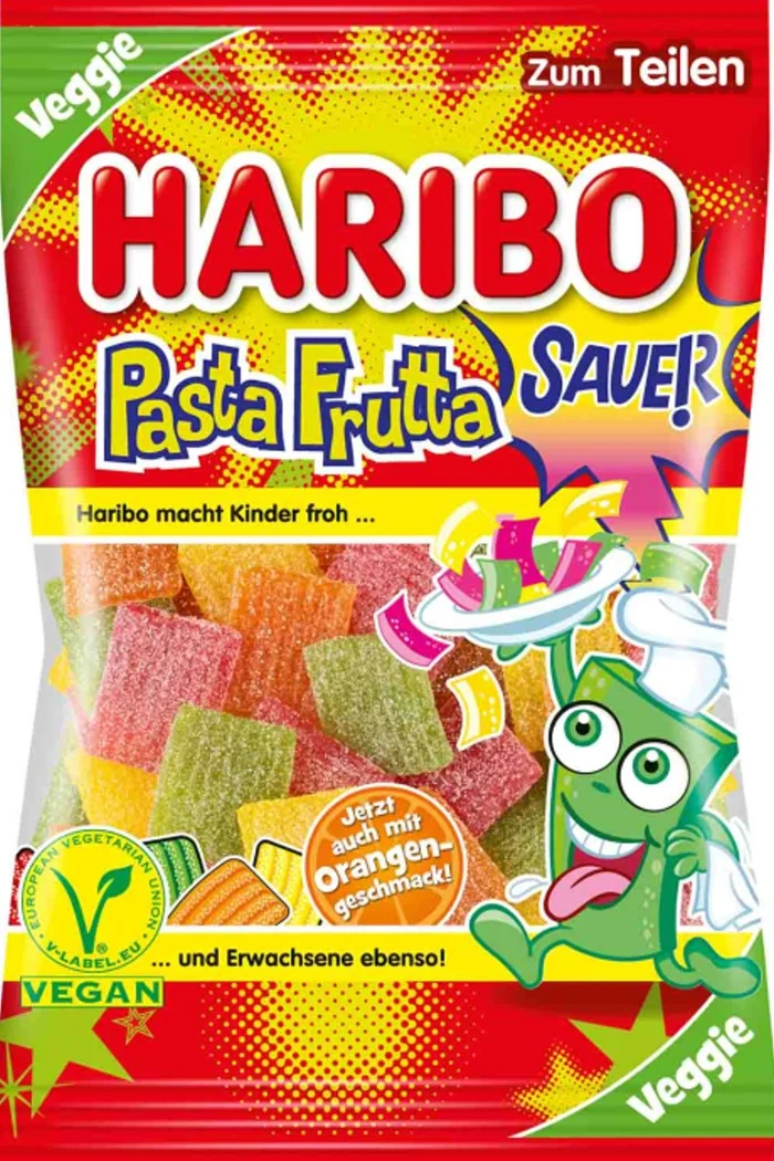 HARIBO Pasta Frutta Sauer Fruchtgummies Vegan 160g