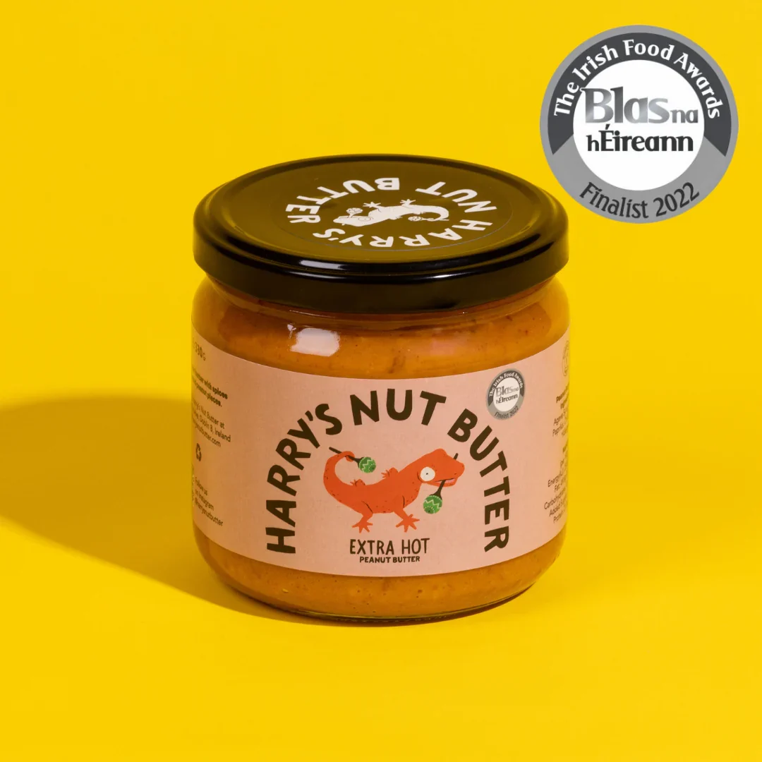 Harry's Nut Butter Extra Hot Peanut Butter 330g