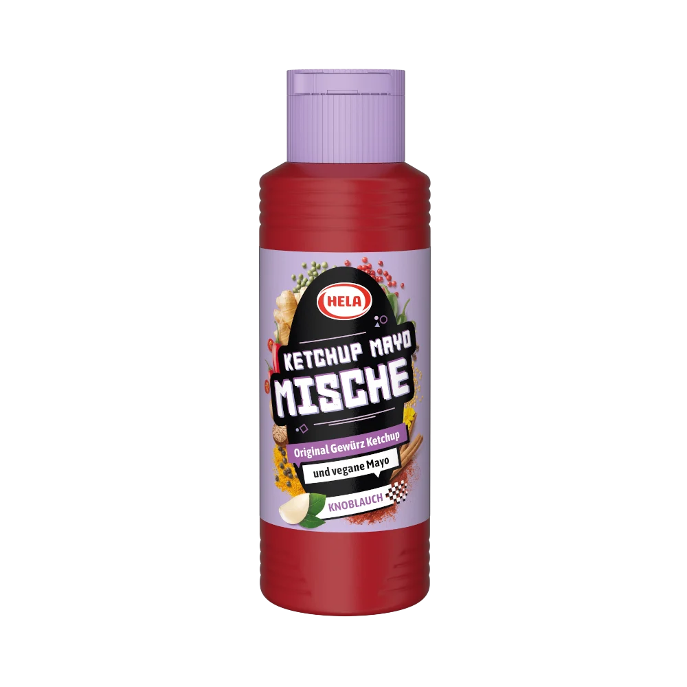 Hela Ketchup Mayo Mische Knoblauch Vegan 300ml / 10.14fl.oz.