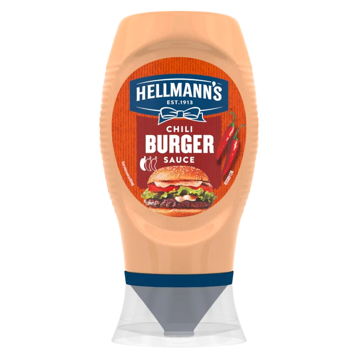 HELLMANN´S Chili Burger Sauce 250ml / 8.45 fl. oz.