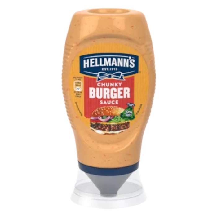 HELLMANN´S Chunky Burger Sauce 250ml / 8.45 fl. oz.