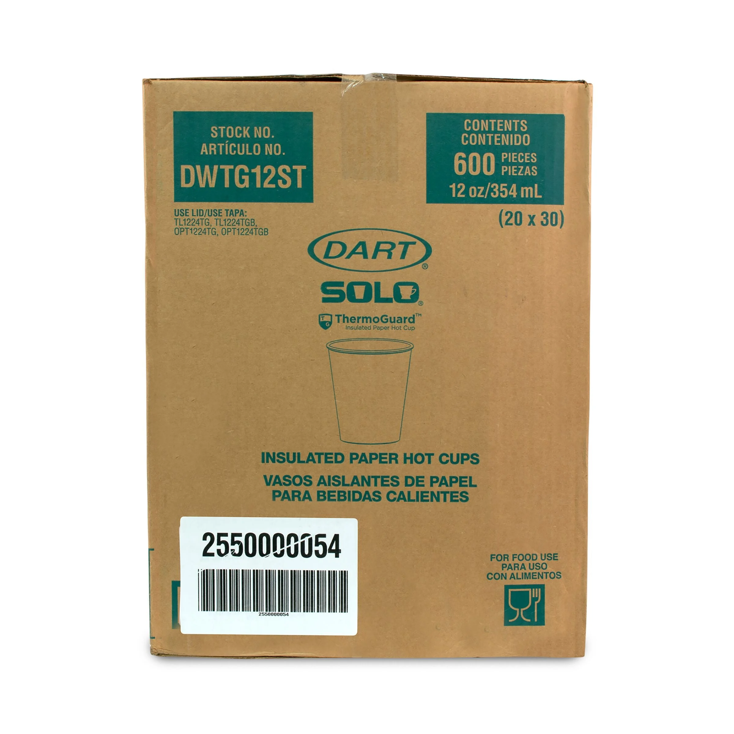Folgers Paper Cup Count 12 Ounce Size - 1 Per Case.