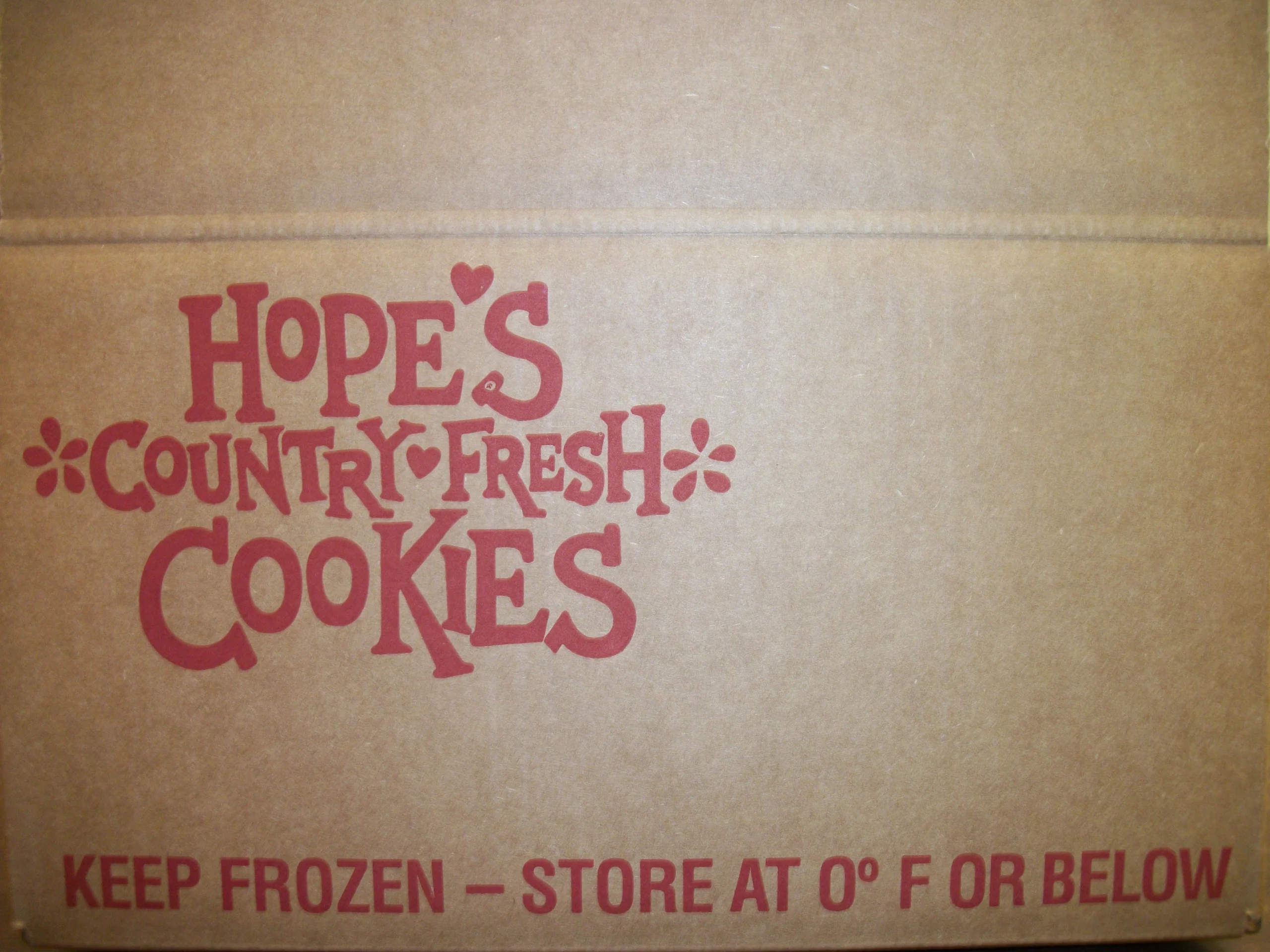Gourmet All Butter Hope's Royale (Chocolatemacadamia Nuts & Coconut) Ck Dough 1.5 Ounce Size - 213 Per Case.