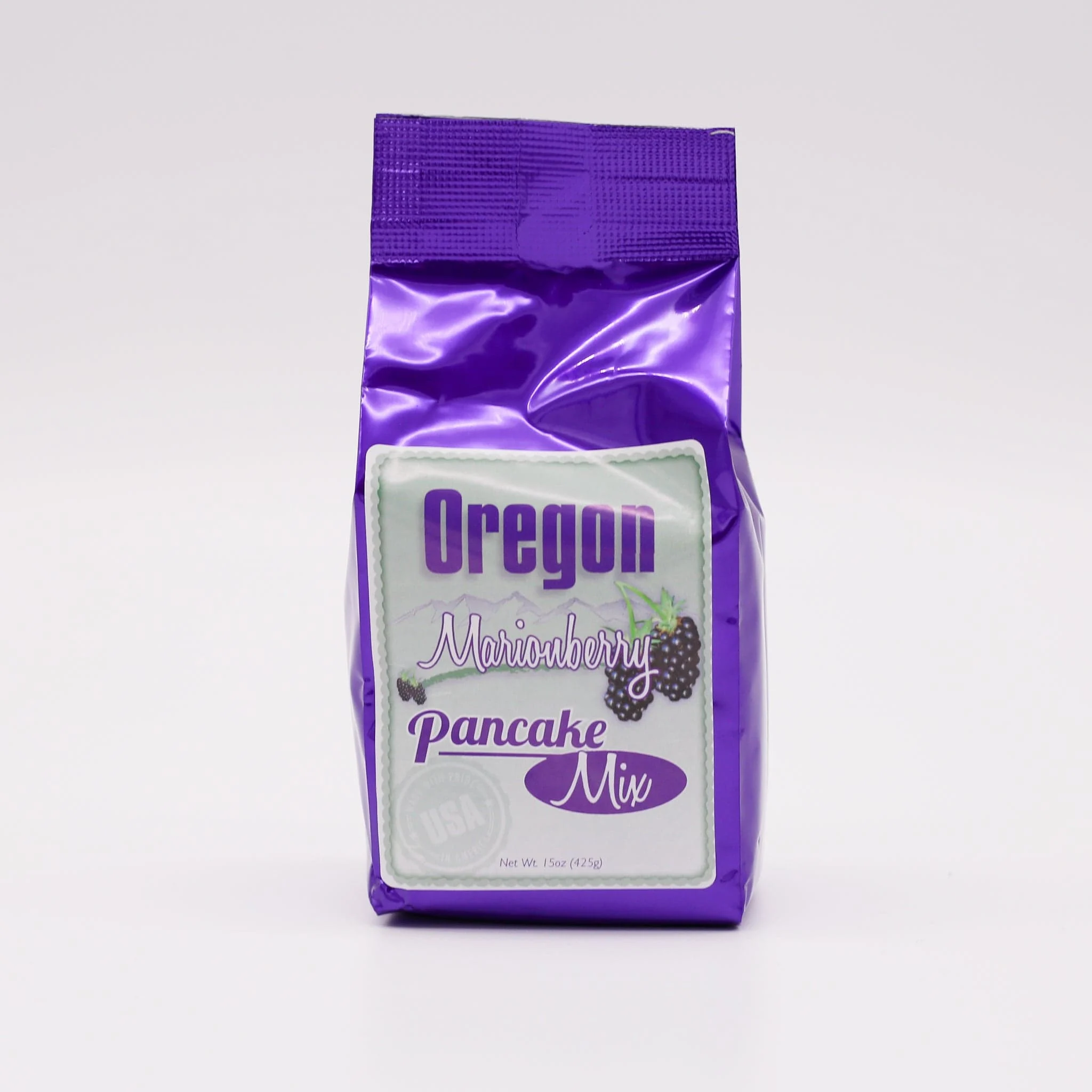 Huckleberry Haven Pancake Mix: Marionberry 15oz