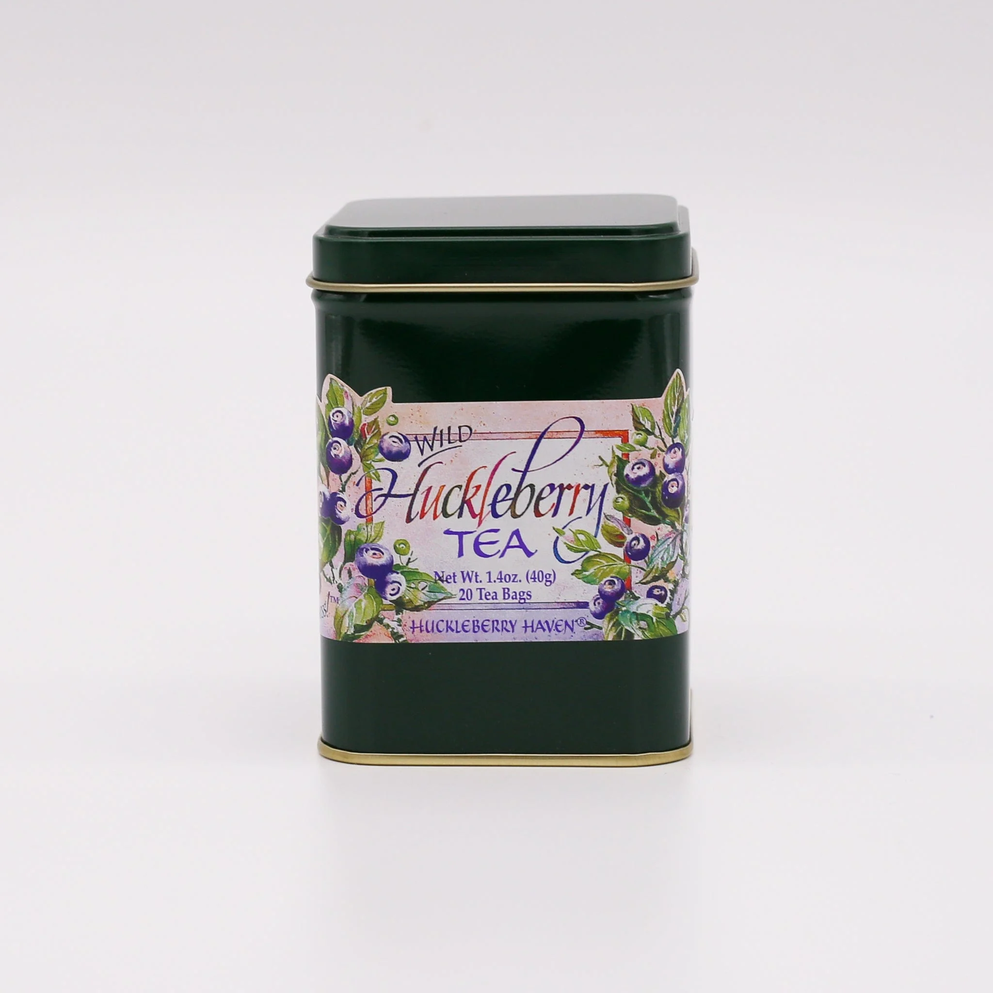 Huckleberry Haven Tea Tin: Huckleberry 1.4oz