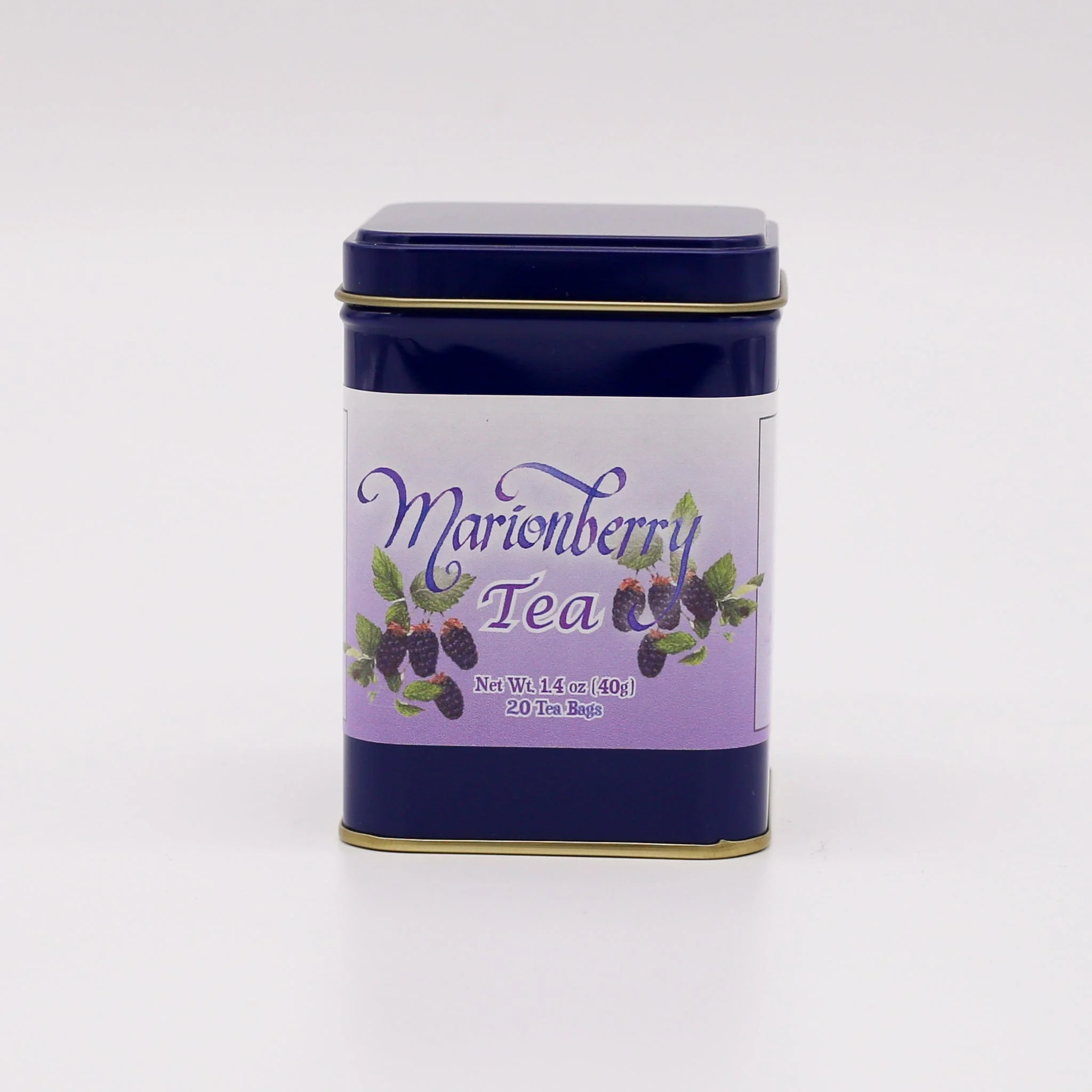 Huckleberry Haven Tea Tin: Marionberry 1.4oz