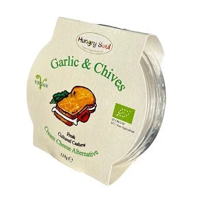 Hungry Soul Garlic & Chives Fresh Cashew Cream 120g
