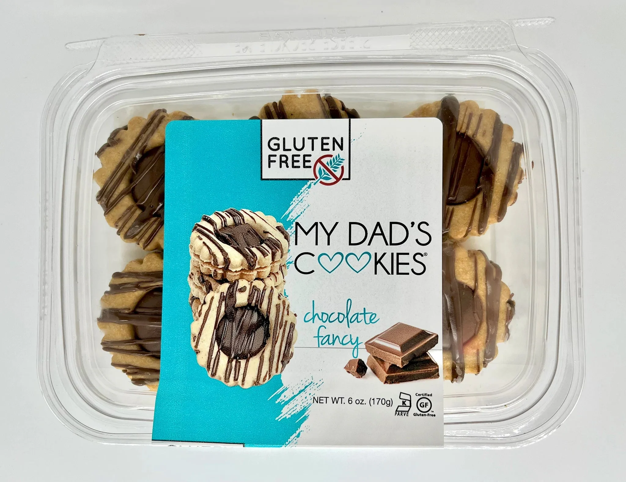 My Dad's Gluten Free Chocolate Fancy Cookies