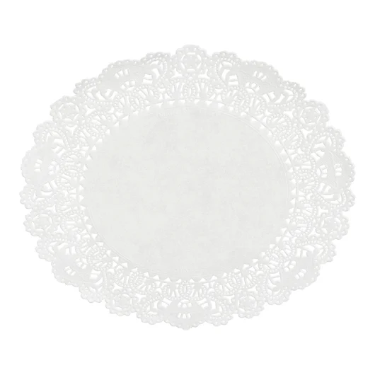 Lapaco 6 Inch Normandy Lace Doilies 1,000 per pack - 10,000 Per Case.