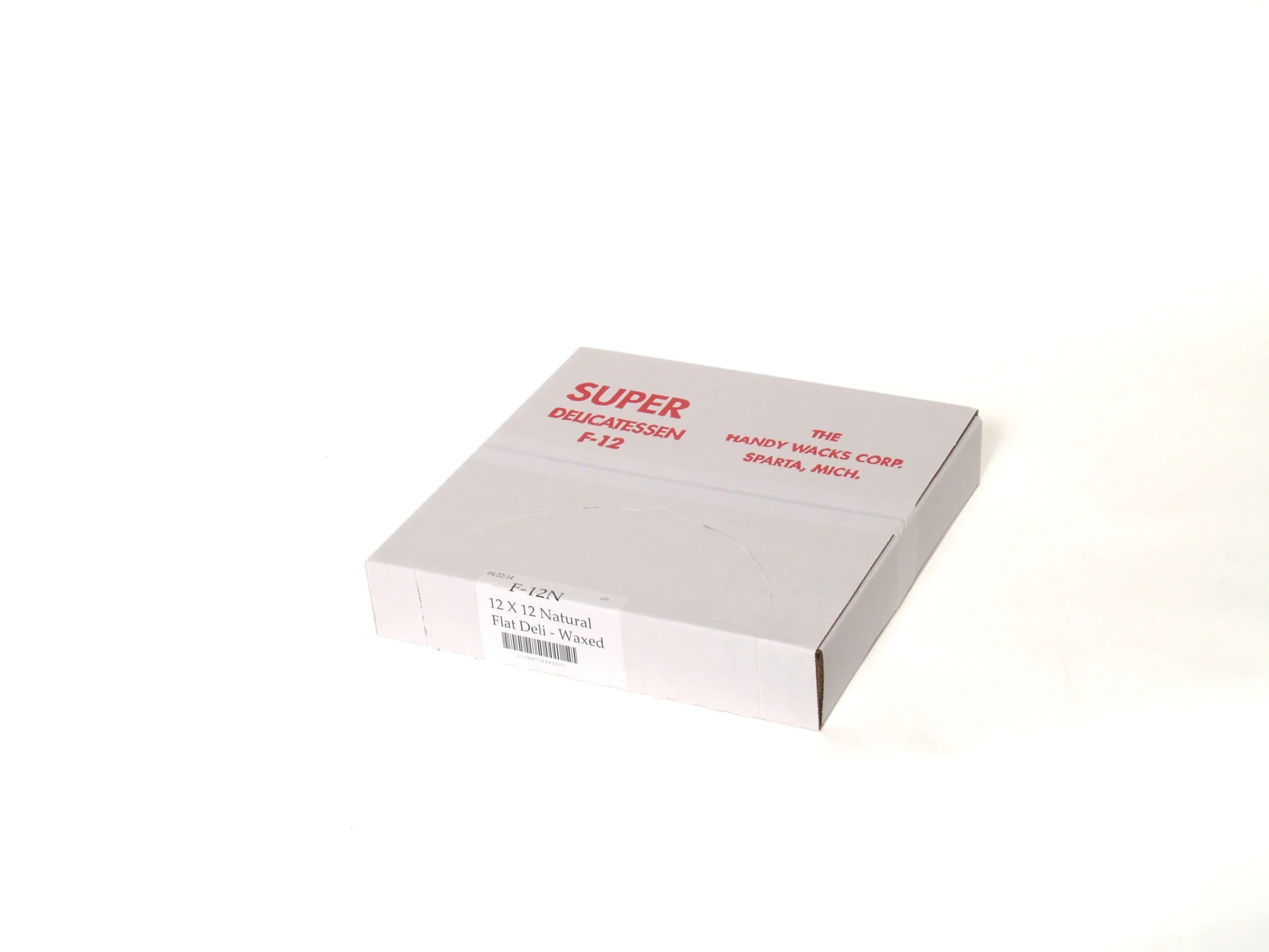 Handy Wacks Deli Paper Flat Brown 12" X 12" X 2.5" 6 - 1000 Cnt