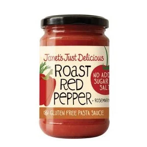 Janet's Just Delicious Roast Red Pepper & Rosemary Pasta Sauce 350g