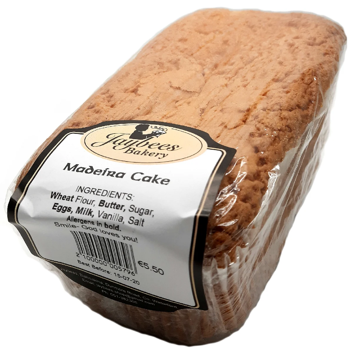Jaybees Bakery Madeira Cake