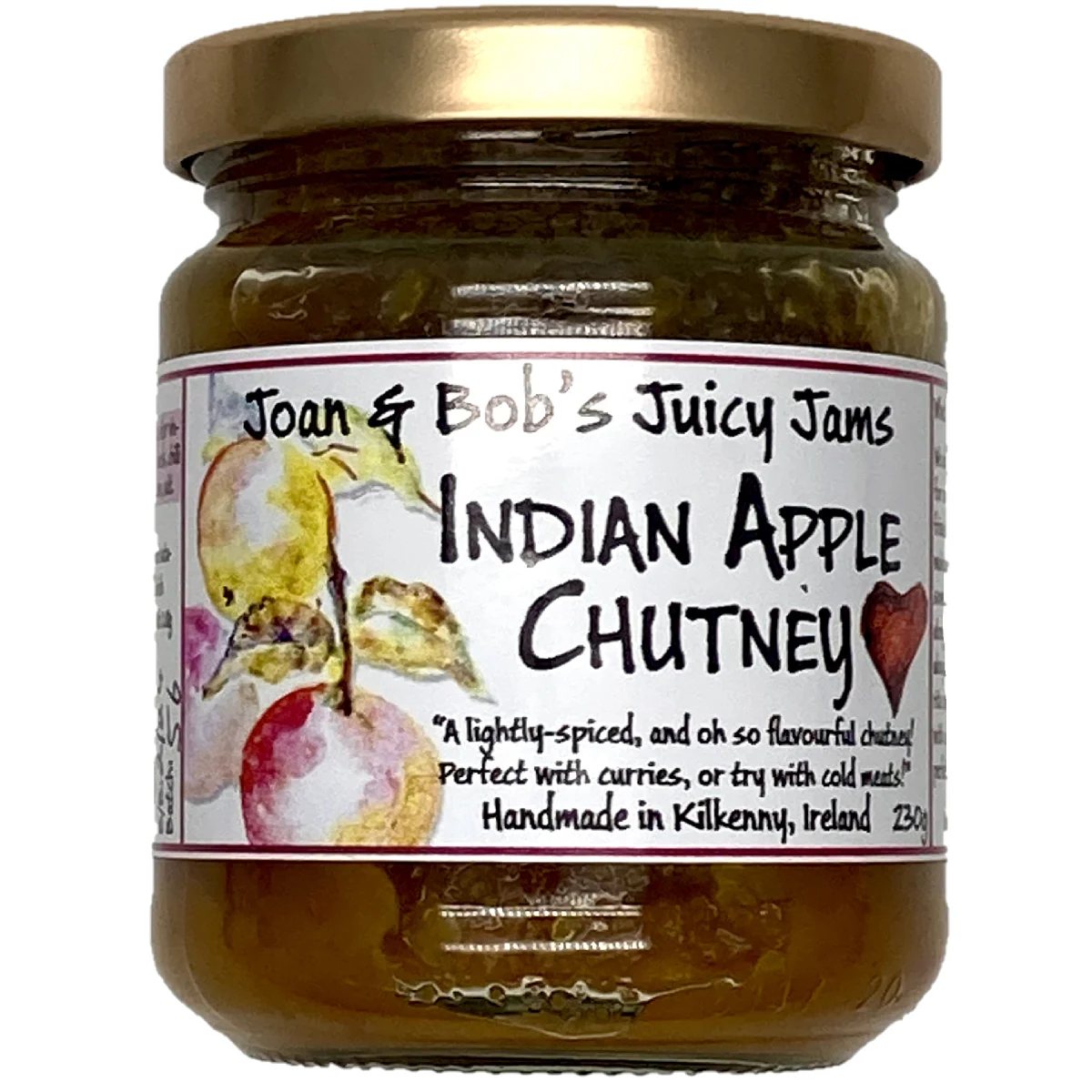 Joan & Bob's Indian Apple Chutney 230g